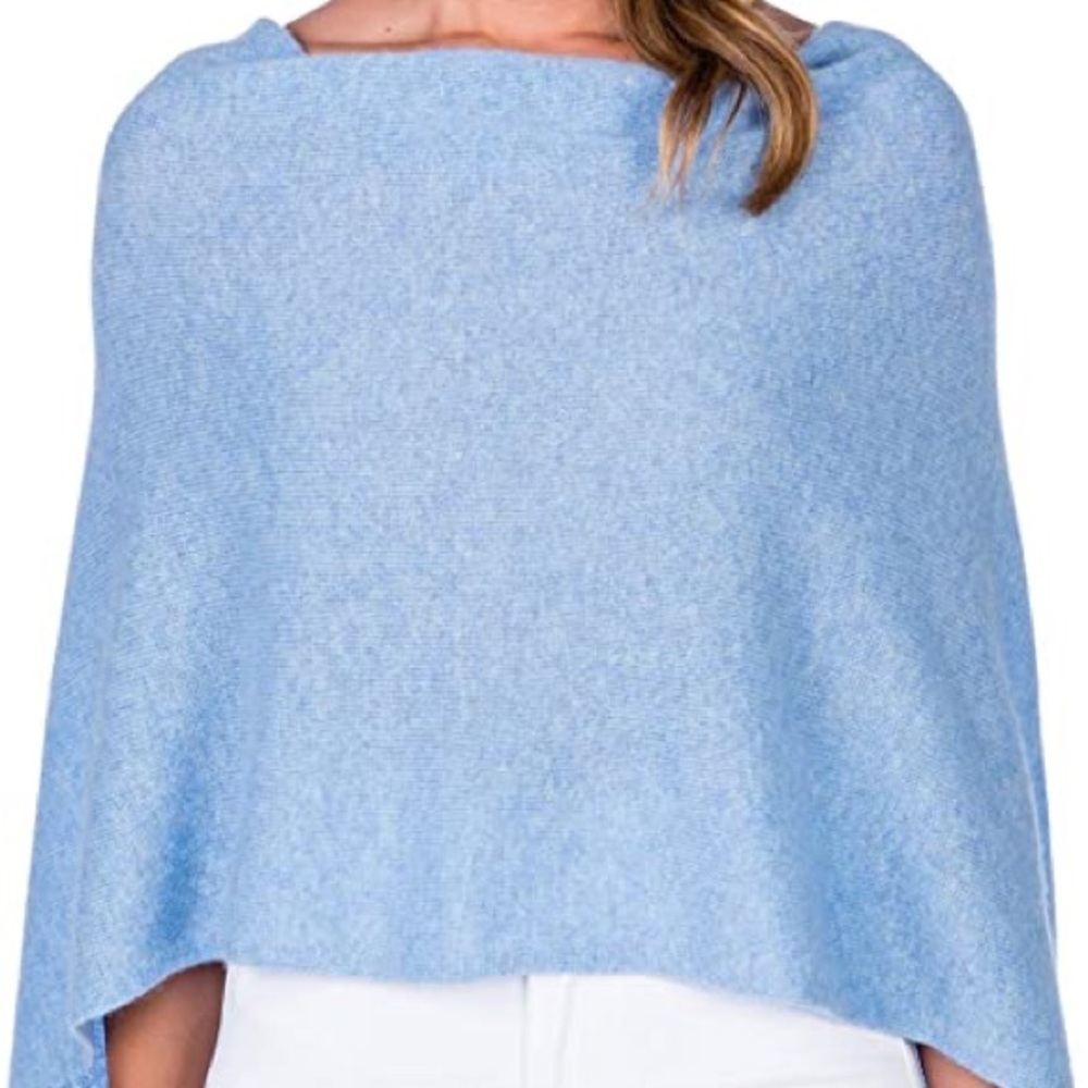 100% Cashmere Poncho